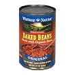 Westbrae Natural Vegetarian Organic Baked Beans, 15-Ounce Cans (Pack of 12)
