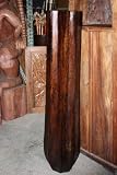 ARCHITECTURAL PALM POT - 60 - HEXAGONAL CARVED OUT TRUNK