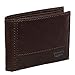 Levi's Mens Coated Leather Pocketmate Bifold Wallet