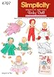 sewing patterns dolls clothes