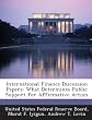 International Finance Discussion Papers: What Determines Public Support for Affirmative Action