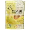 GoNaturally Organic Honey Lemon Gluten Free Hard Candies, 3.5-Ounce Bags (Pack of 6)