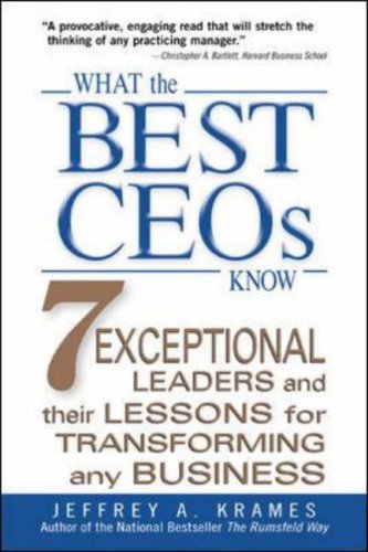 What the best CEOs Know
