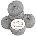 elann Pianissimo Yarn | 5 Ball Bag | Pearl Grey-09