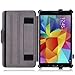 MoKo Samsung Galaxy Tab 4 8.0 Case - Slim-Fit Multi-angle Folio Cover Case for Samsung Galaxy Tab 4 8.0 Inch Tablet, BLACK (With Smart Cover Auto Wake / Sleep. WILL NOT Fit Samsung Galaxy Tab 3 8.0)