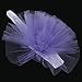 Jubileens Baby Infant Girls Photography Prop 2PCS Tutu Dress Headband Costume (Purple)