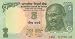 Indian Collectible Bank Note 5 Rupees with Portrait of Mahatma Gandhi