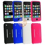 NEW 4pcs SILICON SKIN CASE COVER Compatible With IPHONE 2G 3G 3Gs