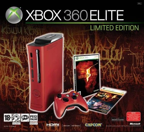 Xbox360 Konsole/Gerät Elite (rote limitiere Edition)