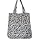 Cotton Fashion Shopper Bag Leopard / Animal Print Brown