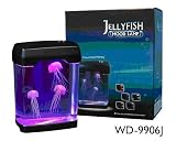 Click for more about New 3D Moving Jellyfish Mood Lamp Novelty Night Light - .