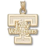 University of Tennessee Lady Vols T 5/8 Pendant (14kt)