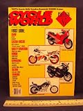 1986 86 December CYCLE WORLD Magazine (Features: Road Test on Kawaski ZL1000 and Honda Helix, + 1987 Previews On - Yamaha, Honda, Kawasaki, Suzuki, Harley Davidson, BMW, Cagiva, Ducati, Husqvarna, and KTM)