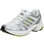 adidas Women's Allegra 2 Running Shoe,White/Silver/Lime,5.5 M