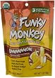 Funky Monkey Snacks Bananamon, Banana with Cinnamon, Freeze-Dried Fruit, 1-Ounce Bags (Pack of 12)