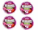 Ice Breakers Sugarless Sour Candies Berry Splash, Strawberry, and Raspberry Lemonade