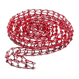 Manfrotto 091MCR Metal Chain for Expan Background Holder Set 138-Inch (Red)