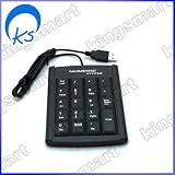 USB 19 keys Numeric/Number Keypad keyboard for Laptop Notebook