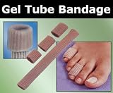 GEL Tube Toe/Finger Bandage - Pain Relief From Blisters, Corns, Calluses and other Ailments Causing Sore Fingers and Toes