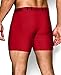 Under Armour Men's Original Series 6-inch Boxerjock Boxer Briefs-2 Pack , Red (600)/Black , X-Large