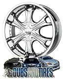 MPW MP209 Chrome Wheel (22x9.5
