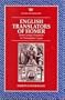 English Translators Homer (Writers and their Work)