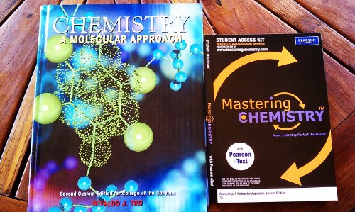 Chemistry: A Molecular Approach (Second custom edition for College of the Canyons)