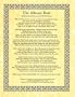 Wiccan Rede Poem Poster