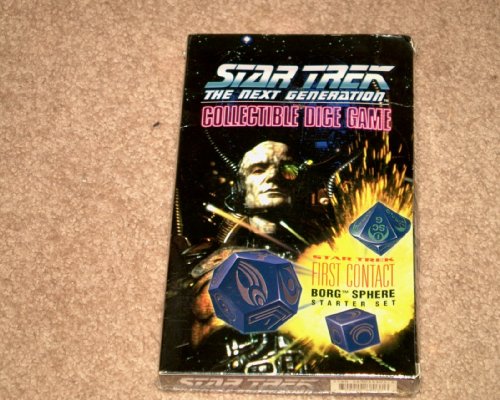 Star Trek the Next Generation Collectable Dice Game First Contact Borg Sphere Starter Set