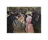 At the Moulin Rouge: The Dance by Henri de Toulouse-Lautrec,14 in. x 11.7 in.