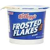 Kellogg's Frosted Flakes Cereal In A Cup,  2.1-Ounce (Pack of 12)