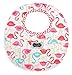 Mud Pie Baby-Girls Newborn Flamingo Bib, Multi, One Size