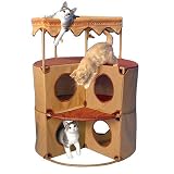 Cat Pueblo Play Tower - Orange