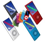 ownstyle Silikon Hlle Case Apple iPod Nano 4G 4Gen + Socke + Displayschutzfolie + Armband