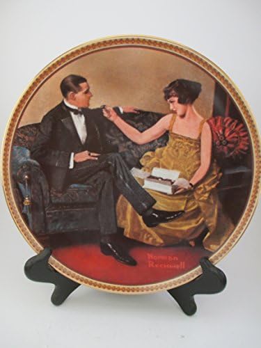 Edwin M Knowles Norman Rockwell (Flirting in the Parlor) Rediscovered Women Series