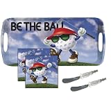 Serving Tray & Spreader Gift Set - Be the Ball Serving Tray & Spreader Gift Set - Be the Ball