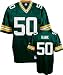 A.J. Hawk Jersey: Reebok Green Replica #50 Green Bay Packers Jersey - X-Large