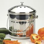 Odor-Free Countertop Compost Container: 1.5 GALLONS