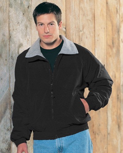 Tri-Mountain Men's Water Resistant Nylon Shell Jacket, BLACK, XXXX-Large Tri-Mountain Men's Water Resistant Nylon Shell Jacket, BLACK, XXXX-Large