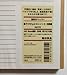 MUJI Notebook B5 6mm Rule 30sheets - Pack of 5books [5colors Binding]