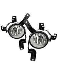Automotive Parts and Accessories: 07-09 Honda CR-V OEM Style Clear Fog Lights - Spyder Auto