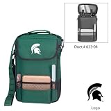 Michigan State Spartans NCAA Duet Wine and Cheese Tote (Hunter Green)