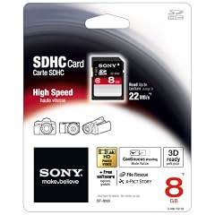 Sony SF8NX Class 10 8GB SDHC Speicherkarte