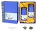 Dragon Pearl Sky Empress Gift Box, Bai Mu Dan White Tea (3.53-Ounce) and Dragon Pearl Green Tea (1.76-Ounce) in Traditional Box