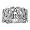 Sterling Silver Celtic Ring, Size 5
