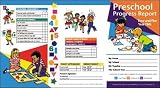 Hayes School Publishing PRC2 Preschool Progress Report Card 4 and 5 year olds- Set of 10