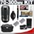 Nikon 70-300mm f/4.5-5.6G ED-IF AF-S VR [Vibration Reduction] Zoom Nikkor Lens + 2 EN-EL3e Battery Packs + Nikon Case + Accessory Kit for D700, D300, D200, D90, D80 & D300s Digital SLR Cameras