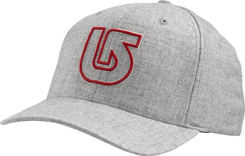 Burton Herren Kappe Striker Flexfit, heather silver, 268123