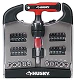 Husky 32 Piece Ratcheting T-Driver Set