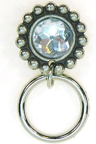 The Smart Pin - Carolina - Clear Gem Magnetic Eyeglass Pin